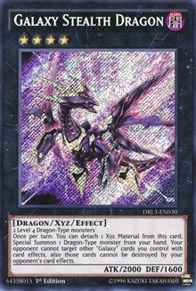 Galaxy Stealth Dragon [DRL3-EN030] Secret Rare | Shuffle n Cut Hobbies & Games