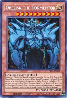 Obelisk the Tormentor [CT13-EN002] Secret Rare | Shuffle n Cut Hobbies & Games