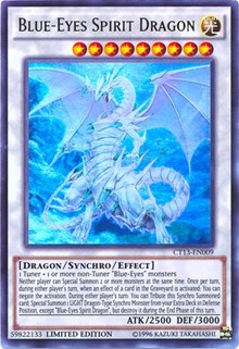 Blue-Eyes Spirit Dragon [CT13-EN009] Ultra Rare | Shuffle n Cut Hobbies & Games
