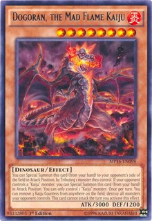 Dogoran, the Mad Flame Kaiju [MP16-EN098] Rare | Shuffle n Cut Hobbies & Games