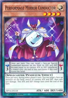 Performage Mirror Conductor [MP16-EN118] Common | Shuffle n Cut Hobbies & Games