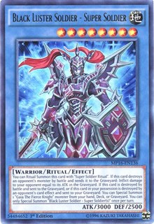 Black Luster Soldier - Super Soldier [MP16-EN136] Ultra Rare | Shuffle n Cut Hobbies & Games