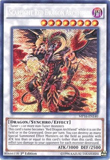 Scarlight Red Dragon Archfiend [MP16-EN140] Secret Rare | Shuffle n Cut Hobbies & Games