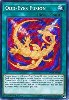 Odd-Eyes Fusion [MP16-EN149] Secret Rare | Shuffle n Cut Hobbies & Games