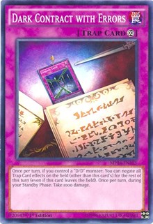 Dark Contract with Errors [MP16-EN155] Common | Shuffle n Cut Hobbies & Games