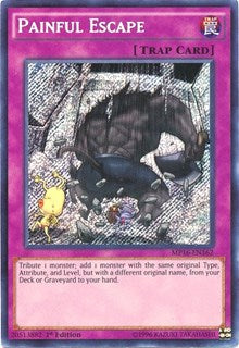 Painful Escape [MP16-EN162] Secret Rare | Shuffle n Cut Hobbies & Games