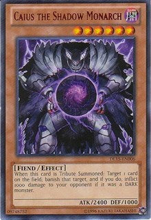 Caius the Shadow Monarch (Red) [DL15-EN006] Rare | Shuffle n Cut Hobbies & Games