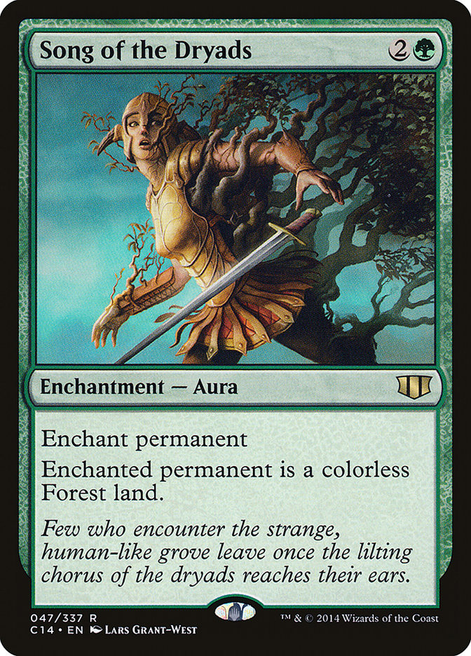 Song of the Dryads [Commander 2014] | Shuffle n Cut Hobbies & Games