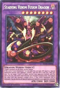 Starving Venom Fusion Dragon [INOV-EN038] Secret Rare | Shuffle n Cut Hobbies & Games