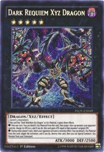 Dark Requiem Xyz Dragon [INOV-EN049] Secret Rare | Shuffle n Cut Hobbies & Games