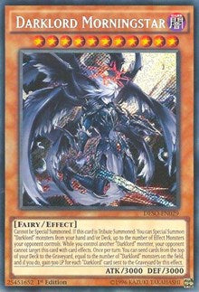 Darklord Morningstar [DESO-EN029] Secret Rare | Shuffle n Cut Hobbies & Games