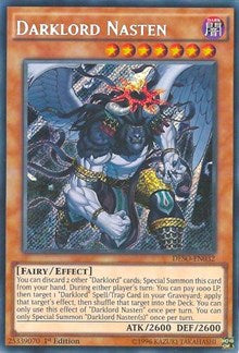 Darklord Nasten [DESO-EN032] Secret Rare | Shuffle n Cut Hobbies & Games