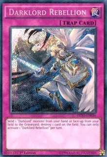 Darklord Rebellion [DESO-EN036] Secret Rare | Shuffle n Cut Hobbies & Games