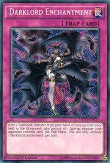 Darklord Enchantment [DESO-EN037] Secret Rare | Shuffle n Cut Hobbies & Games