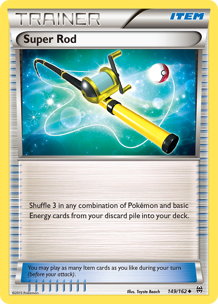 Super Rod (149/162) [XY: BREAKthrough] | Shuffle n Cut Hobbies & Games