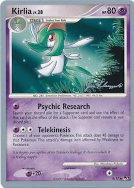 Kirlia LV.28 (8/17) (Psychic Lock - Jason Klaczynski) [World Championships 2008] | Shuffle n Cut Hobbies & Games