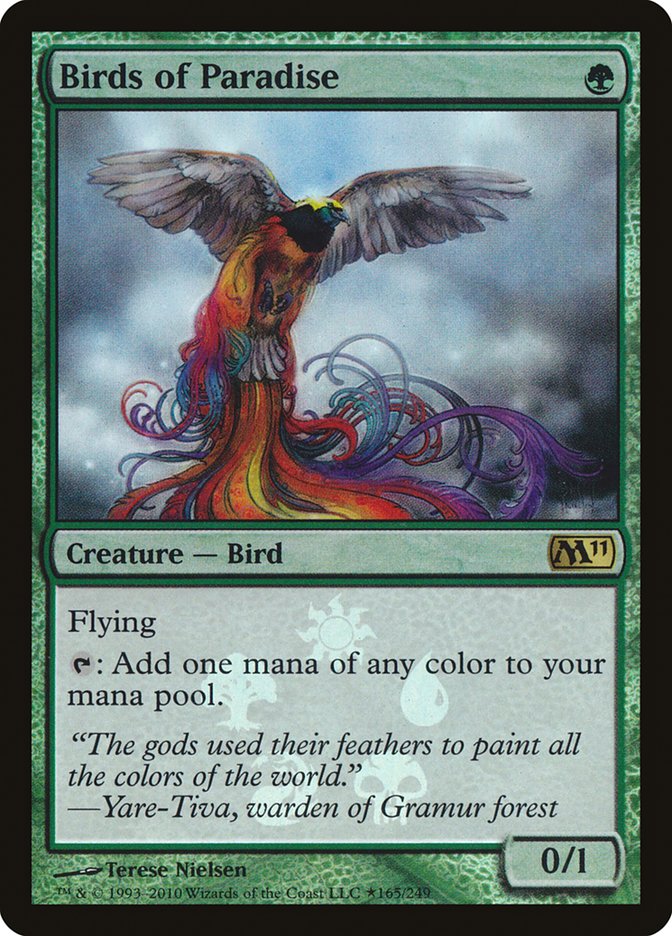 Birds of Paradise (Buy-A-Box) [Magic 2011 Promos] | Shuffle n Cut Hobbies & Games