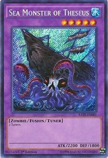 Sea Monster of Theseus [RATE-EN081] Secret Rare | Shuffle n Cut Hobbies & Games