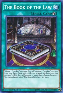 The Book of the Law [FUEN-EN036] Secret Rare | Shuffle n Cut Hobbies & Games