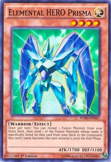 Elemental HERO Prisma [FUEN-EN047] Super Rare | Shuffle n Cut Hobbies & Games