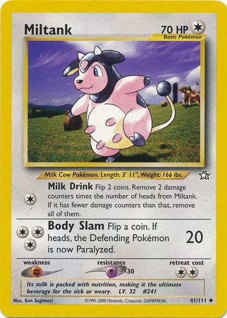 Miltank (41/111) [Neo Genesis Unlimited] | Shuffle n Cut Hobbies & Games