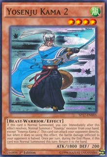 Yosenju Kama 2 (Starfoil) [SP17-EN005] Starfoil Rare | Shuffle n Cut Hobbies & Games