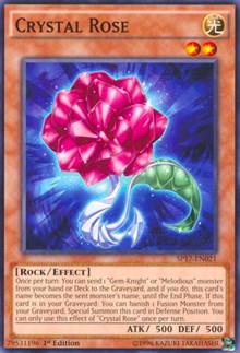 Crystal Rose (Starfoil) [SP17-EN021] Starfoil Rare | Shuffle n Cut Hobbies & Games