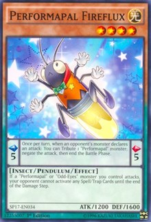 Performapal Fireflux [SP17-EN034] Common | Shuffle n Cut Hobbies & Games