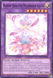 Bloom Diva the Melodious Choir (Starfoil) [SP17-EN036] Starfoil Rare | Shuffle n Cut Hobbies & Games