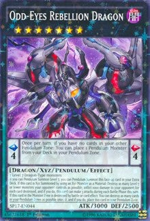 Odd-Eyes Rebellion Dragon [SP17-EN044] Starfoil Rare | Shuffle n Cut Hobbies & Games