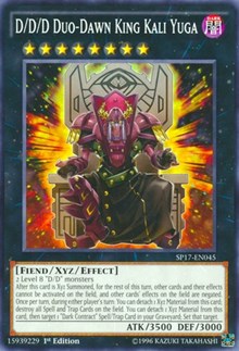 D/D/D Duo-Dawn King Kali Yuga (Starfoil) [SP17-EN045] Starfoil Rare | Shuffle n Cut Hobbies & Games