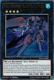 Full Armored Black Ray Lancer [DUSA-EN008] Ultra Rare | Shuffle n Cut Hobbies & Games