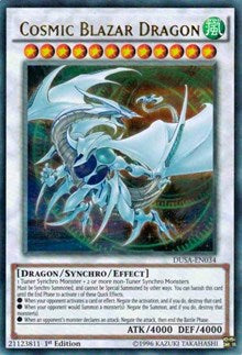 Cosmic Blazar Dragon [DUSA-EN034] Ultra Rare | Shuffle n Cut Hobbies & Games