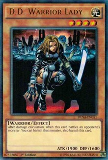 D.D. Warrior Lady [DUSA-EN051] Ultra Rare | Shuffle n Cut Hobbies & Games
