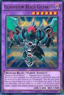 Gladiator Beast Gyzarus [DUSA-EN071] Ultra Rare | Shuffle n Cut Hobbies & Games