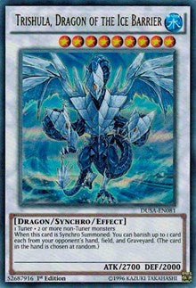 Trishula, Dragon of the Ice Barrier [DUSA-EN081] Ultra Rare | Shuffle n Cut Hobbies & Games