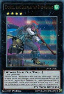 Castel, the Skyblaster Musketeer [DUSA-EN093] Ultra Rare | Shuffle n Cut Hobbies & Games