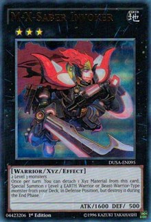 M-X-Saber Invoker [DUSA-EN095] Ultra Rare | Shuffle n Cut Hobbies & Games