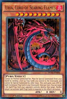 Uria, Lord of Searing Flames [DUSA-EN096] Ultra Rare | Shuffle n Cut Hobbies & Games