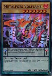 Metalfoes Volflame [OP04-EN004] Super Rare | Shuffle n Cut Hobbies & Games