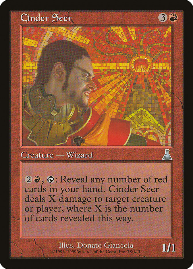 Cinder Seer [Urza's Destiny] | Shuffle n Cut Hobbies & Games