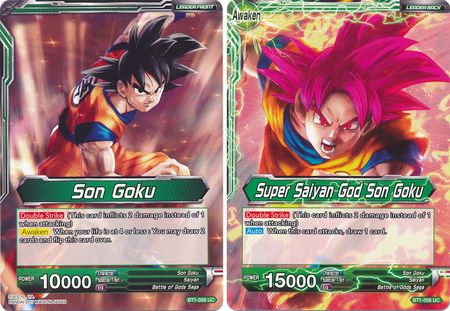 Son Goku // Super Saiyan God Son Goku [BT1-056] | Shuffle n Cut Hobbies & Games