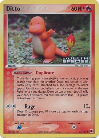 Ditto (37/113) (Stamped) [EX: Delta Species] | Shuffle n Cut Hobbies & Games