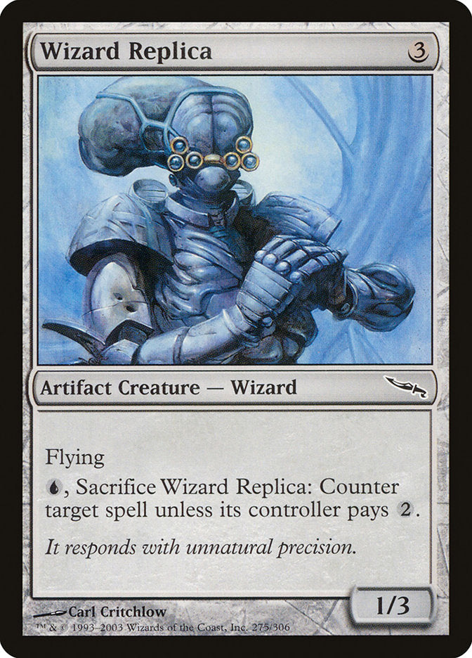 Wizard Replica [Mirrodin] | Shuffle n Cut Hobbies & Games