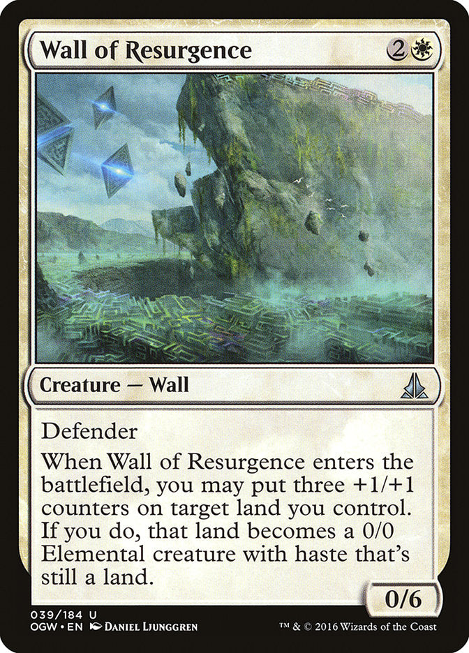 Wall of Resurgence [Oath of the Gatewatch] | Shuffle n Cut Hobbies & Games