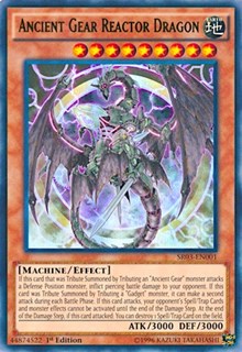 Ancient Gear Reactor Dragon [SR03-EN001] Ultra Rare | Shuffle n Cut Hobbies & Games