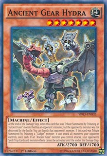 Ancient Gear Hydra [SR03-EN002] Super Rare | Shuffle n Cut Hobbies & Games