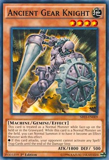 Ancient Gear Knight [SR03-EN009] Common | Shuffle n Cut Hobbies & Games