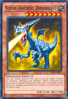 Super-Ancient Dinobeast [SR04-EN007] Common | Shuffle n Cut Hobbies & Games