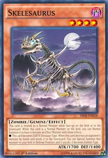 Skelesaurus [SR04-EN018] Common | Shuffle n Cut Hobbies & Games